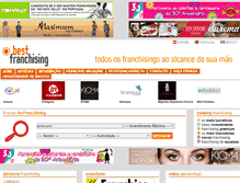 Tablet Screenshot of bestfranchising.pt